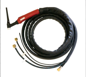 Aurora Горелка TIG 18 320A (100%) M12x1, газ 1/4G, вода 3/8G, 8m-с упр. разъёмами 2-3-5pin Aurora Горелка TIG 18 320A (100%) M12x1, газ 1/4G, вода 3/8G, 8m-с упр. разъёмами 2-3-5pin фото