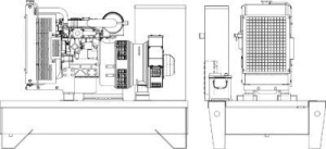 Дизельный генератор Onis Visa F 100 B  Дизельный генератор Onis Visa F 100 B  фото
