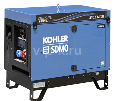 Дизельный генератор  DIESEL 6500 TA SILENCE C5