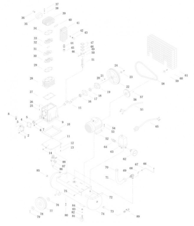 AFTERCOOLER GASKET