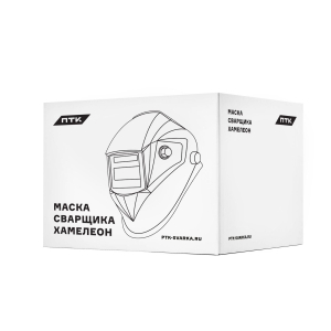  Маска сварщика хамелеон ПТК SK600 SUPER VISION, синяя фото